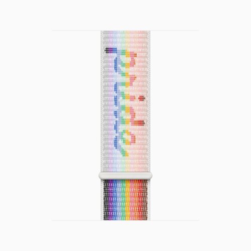 Apple Watch Series 11 42mm, Slate Titanium Case with Sport Loop - Pride Edition