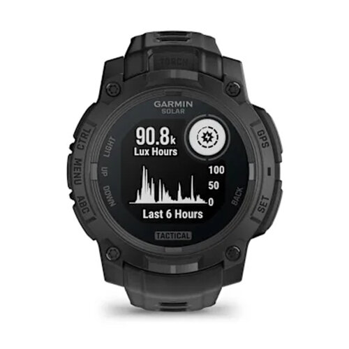 Умные часы Garmin Instinct 3 45mm, Black, Black Band