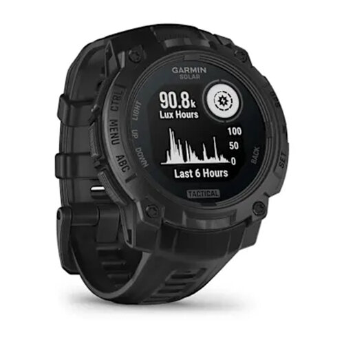Умные часы Garmin Instinct 3 45mm, Black, Black Band