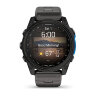 Умные часы Garmin D2 Mach 2 51mm, Carbon Gray DLC Titanium, Vented Titanium Bracelet