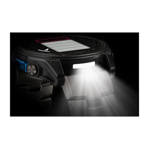 Умные часы Garmin D2 Mach 2 51mm, Carbon Gray DLC Titanium, Vented Titanium Bracelet