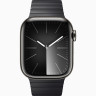 Apple Watch Series 9 41mm Graphite Stainless Steel Case with Space Black Link Bracelet