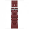 Apple Watch Hermes Series 12 46mm, спортивный ремешок Kilim красный