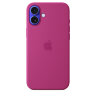 Силиконовый чехол для iPhone 16 Plus с MagSafe -Fuchsia (Розовый)