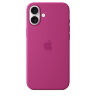 Силиконовый чехол для iPhone 16 Plus с MagSafe -Fuchsia (Розовый)