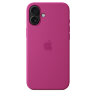 Силиконовый чехол для iPhone 16 Plus с MagSafe -Fuchsia (Розовый)