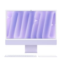 Apple iMac 24 inch (2024, M4, 16GB, 1TB SSD, 10-core GPU) Numeric+TrackPad Nano-texture glass Purple