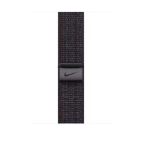 Спортивный браслет для Apple Watch 46mm Nike Sport Loop - Черный/Синий (Black/Blue)