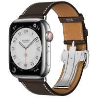 Apple Watch Hermes Series 8 45mm, Single Tour Deployment Ebene