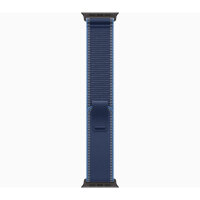 Ремешок для Apple Watch Ultra 49mm Trail Loop Black Titanium (S/M) - Blue/Bright Blue (Синий/Светло-голубой)