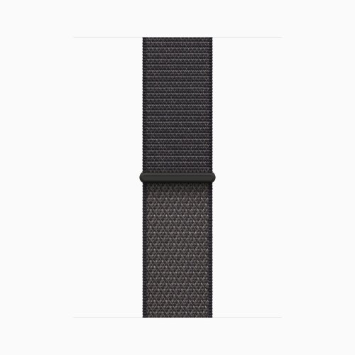 Apple Watch Series 11 42mm, Jet Black Aluminum Case with Sport Loop - Dark Gray