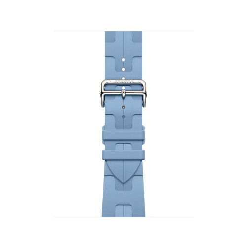 Ремешок Hermes для Apple Watch 42mm Kilim Single Tour - Голубой (Bleu Pastel)