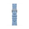 Ремешок Hermes для Apple Watch 42mm Kilim Single Tour - Голубой (Bleu Pastel)