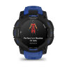 Умные часы Garmin Instinct 3 45mm, AMOLED, Black, Bolt Blue/Black Band