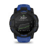 Умные часы Garmin Instinct 3 45mm, AMOLED, Black, Bolt Blue/Black Band