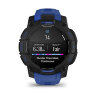 Умные часы Garmin Instinct 3 45mm, AMOLED, Black, Bolt Blue/Black Band