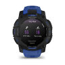 Умные часы Garmin Instinct 3 45mm, AMOLED, Black, Bolt Blue/Black Band