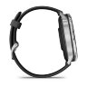 Умные часы Garmin D2 Air X15 45mm, Silver, Black Silicone Band