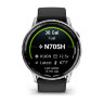 Умные часы Garmin D2 Air X15 45mm, Silver, Black Silicone Band