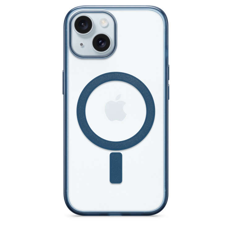 Чехол OtterBox Lumen для iPhone 15 с MagSafe - Синий (Blue)