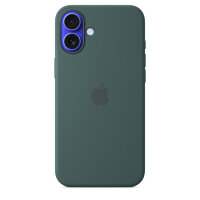 Силиконовый чехол для iPhone 16 Plus с MagSafe - Lake Green (Зеленый)