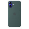 Силиконовый чехол для iPhone 16 Plus с MagSafe - Lake Green (Зеленый)