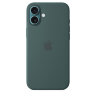 Силиконовый чехол для iPhone 16 Plus с MagSafe - Lake Green (Зеленый)