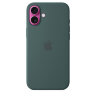 Силиконовый чехол для iPhone 16 Plus с MagSafe - Lake Green (Зеленый)