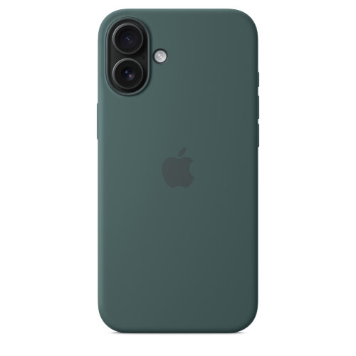 Силиконовый чехол для iPhone 16 Plus с MagSafe - Lake Green (Зеленый)