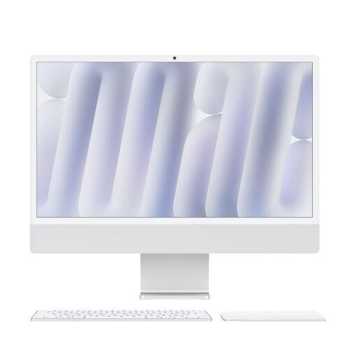 Apple iMac 24 inch (2024, M4, 16GB, 1TB SSD, 10-core GPU) Numeric+TrackPad Nano-texture glass Silver