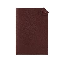 Чехол для паспорта Hermes Tarmac  Rouge Sellier2 (Бордовый)