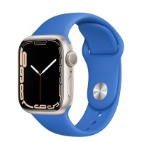 Apple Watch Series 7 41 мм, из алюминия «Сияющая звезда», спортивный ремешок «Капри»