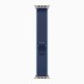 Apple Watch Ultra 3 49mm Titanium Case with Blue/Bright Blue Trail Loop (M/L)