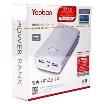 Yoobao yb-636 Q-Master power bank 7800 mah - универсальный внешний аккумулятор