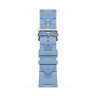 Ремешок Hermes для Apple Watch 46mm Kilim Single Tour - Голубой (Bleu Pastel)
