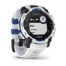 Умные часы Garmin Instinct 3 45mm, Solar, Whitestone, Whitestone/Bolt Blue Band