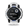 Умные часы Garmin Instinct 3 45mm, Solar, Whitestone, Whitestone/Bolt Blue Band