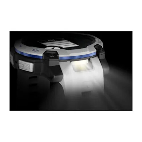 Умные часы Garmin Instinct 3 45mm, Solar, Whitestone, Whitestone/Bolt Blue Band