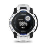 Умные часы Garmin Instinct 3 45mm, Solar, Whitestone, Whitestone/Bolt Blue Band