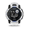 Умные часы Garmin Instinct 3 45mm, Solar, Whitestone, Whitestone/Bolt Blue Band