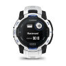 Умные часы Garmin Instinct 3 45mm, Solar, Whitestone, Whitestone/Bolt Blue Band