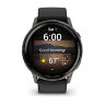 Умные часы Garmin D2 Air X15 45mm, Slate, Black Silicone Band