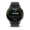 Умные часы Garmin D2 Air X15 45mm, Slate, Black Silicone Band