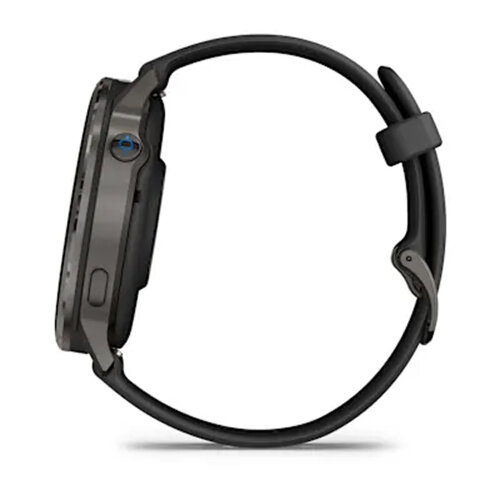 Умные часы Garmin D2 Air X15 45mm, Slate, Black Silicone Band