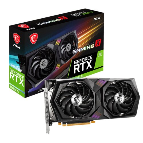 Игровая видеокарта NVIDIA MSI RTX 3060 Ti GAMING X 8G