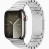 Apple Watch Series 9 41mm Silver Stainless Steel Case with Silver Link Bracelet