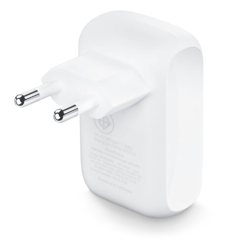 Двойное сетевое зарядное устройство Belkin BoostCharge 42 Вт