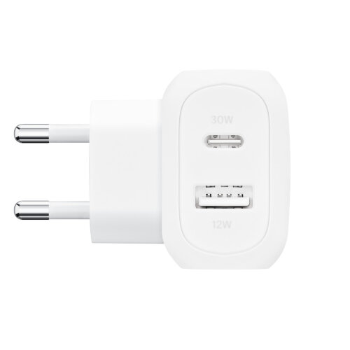 Двойное сетевое зарядное устройство Belkin BoostCharge 42 Вт