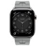 Apple Watch Hermes Series 12 46mm, спортивный ремешок Kilim серый