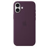 Силиконовый чехол для iPhone 16 Plus с MagSafe - Plum (Бордовый)